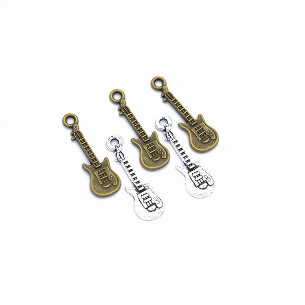 bulk 500 pcs/ lot 24*8mm guitar charms pendant, music charms good for handmade craft, jewelry making, Bronze;silver 
bulk 500 pcs/ lot 24*8mm guitar charms pendant, music charms good for handmade craft, jewelry making, Bronze;silver