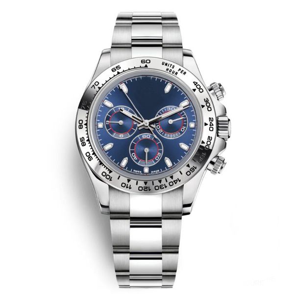 Luxury brand men watch a ia 2813 movement automatic mechanical watch tainle teel blue dial men watche orinigal trap cla p reloj