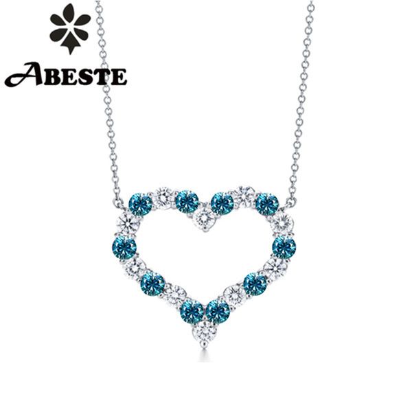 ani 18k (au750) white gold pendant necklace certified natural blue zircon gemstone jewelry women engagement necklace customized, Silver
ani 18k (au750) white gold pendant necklace certified natural blue zircon gemstone jewelry women engagement necklace customized, Silver
