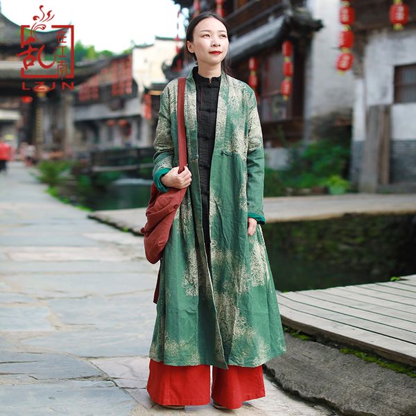 lzjn 2018 autumn women trenchcoat long jacket cotton linen duster coat vintage chinese windbreaker high waist ethnic cardigan, Tan;black
lzjn 2018 autumn women trenchcoat long jacket cotton linen duster coat vintage chinese windbreaker high waist ethnic cardigan, Tan;black