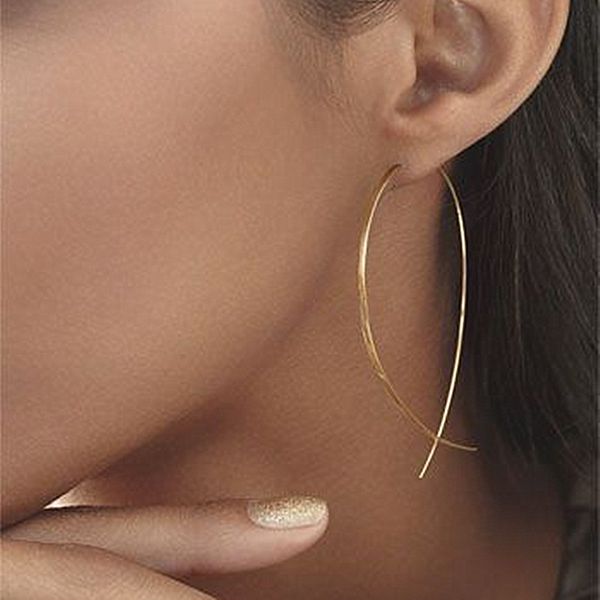2018 geometric fi h haped tud earring implicity handmade copper wire earring for women gold ilver black plated
2018 geometric fi h haped tud earring implicity handmade copper wire earring for women gold ilver black plated