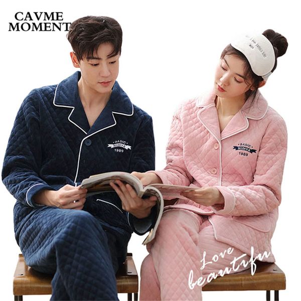 2018 cavme autumn winter turn-down collar pajama sets sleepwear for couples in love for men, Black;brown
2018 cavme autumn winter turn-down collar pajama sets sleepwear for couples in love for men, Black;brown