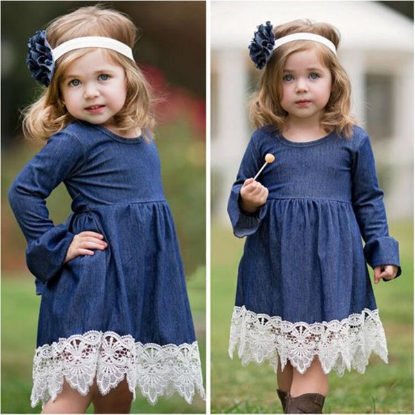 lovely baby girl denim lace dress kids long sleeve party dress fashion children lace evening dress, Red;yellow
lovely baby girl denim lace dress kids long sleeve party dress fashion children lace evening dress, Red;yellow