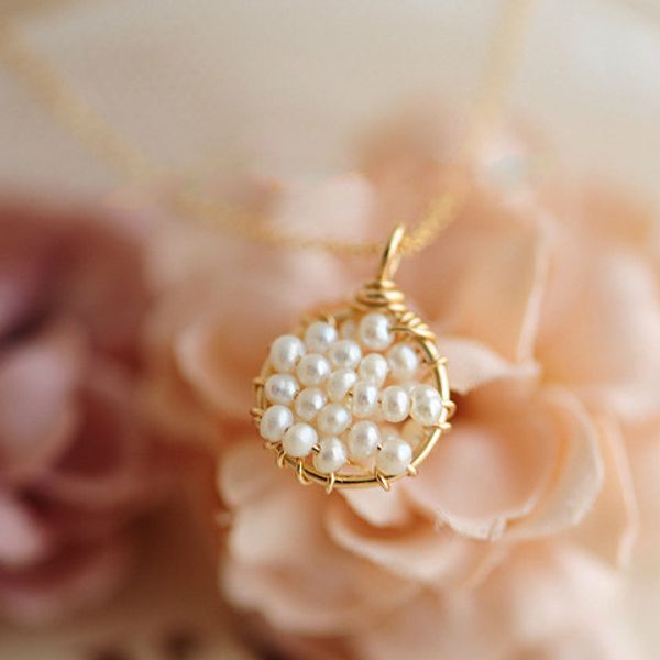 japanese high brightness mini pearl hand woven pendant 925 silver clavicle chain necklace
japanese high brightness mini pearl hand woven pendant 925 silver clavicle chain necklace