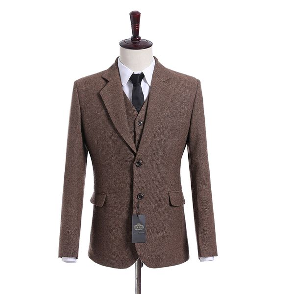 real picture groomsmen brown groom tuxedos notch lapel men suits side vent wedding/prom man blazer ( jacket+pants+vest+tie ) k943, Black;gray
real picture groomsmen brown groom tuxedos notch lapel men suits side vent wedding/prom man blazer ( jacket+pants+vest+tie ) k943, Black;gray