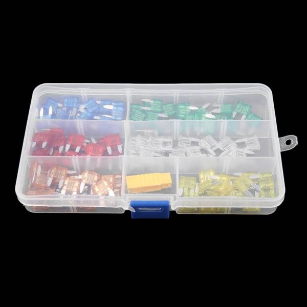 yentl 120pcs/lot automotive blade fuse box portable car apm mini blade mixed set set kit for car auto van truck boat
yentl 120pcs/lot automotive blade fuse box portable car apm mini blade mixed set set kit for car auto van truck boat