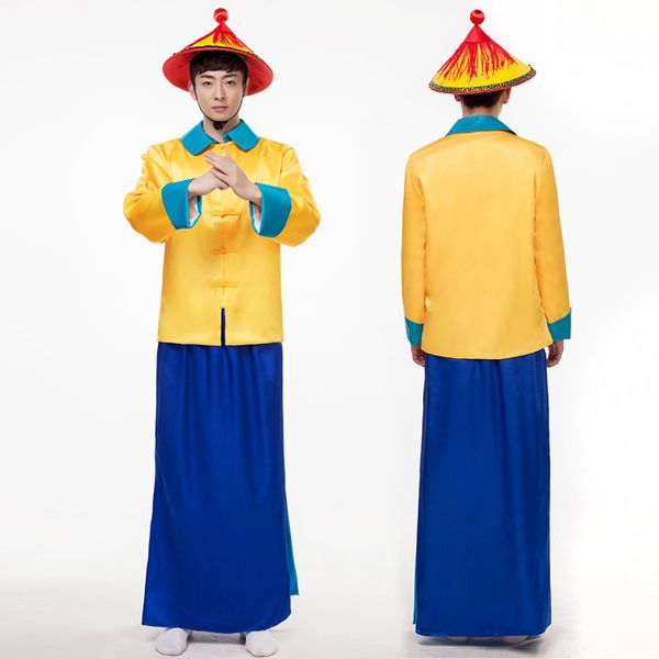 china ancient movie costume men soldier stage clothing chinese traditional clothes man qing dynasty costume performance wear 16, Red
china ancient movie costume men soldier stage clothing chinese traditional clothes man qing dynasty costume performance wear 16, Red