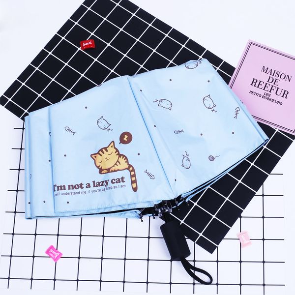 vilead korean fresh sun umbrella creative lile cat black glue waterproof umbrella anti uv female portable folding
vilead korean fresh sun umbrella creative lile cat black glue waterproof umbrella anti uv female portable folding