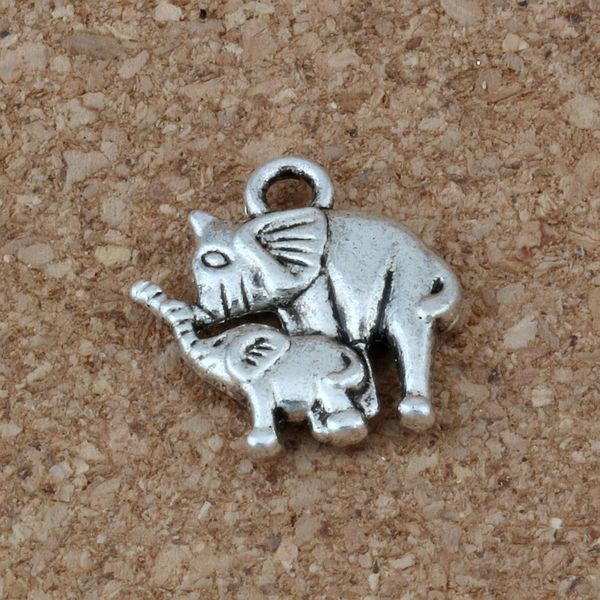elephant mom and baby charms pendants 100pcs/lot 14 x15mm antique silver fashion jewelry diy fit bracelets necklace earrings, Bronze;silver
elephant mom and baby charms pendants 100pcs/lot 14 x15mm antique silver fashion jewelry diy fit bracelets necklace earrings, Bronze;silver
