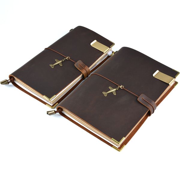 100% genuine leather travelers notebook loose leaf diary journal vintage sketchbook planne paper gift school supplies stationary, Purple;pink
100% genuine leather travelers notebook loose leaf diary journal vintage sketchbook planne paper gift school supplies stationary, Purple;pink