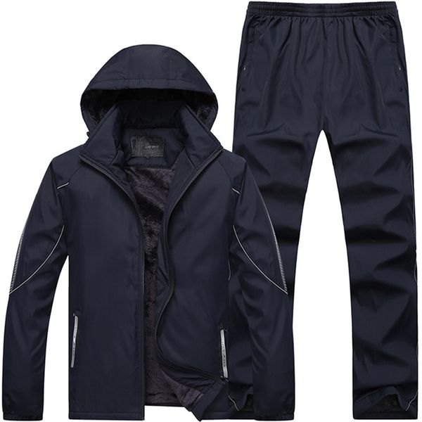 plus size 5xl winter autumn mens warm fleece liner sport suits 2pcs/set running set men 118, Black;blue
plus size 5xl winter autumn mens warm fleece liner sport suits 2pcs/set running set men 118, Black;blue