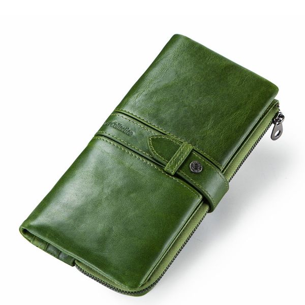 imido genuine leather cowhide leather long wallet for women vintage style purse retro fashion wallet, Red;black
imido genuine leather cowhide leather long wallet for women vintage style purse retro fashion wallet, Red;black