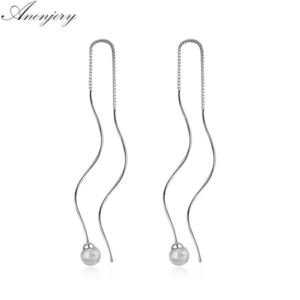 anenjery elegant natural moonstone beads wave long tassel earrings for women 925 sterling silver jewelry brincos s-e604
anenjery elegant natural moonstone beads wave long tassel earrings for women 925 sterling silver jewelry brincos s-e604