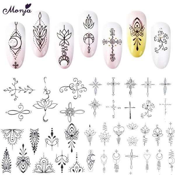 monja 8 sheets nail art dream catcher fantasy black series mixed design water transfer foil decals stickers diy decoration
monja 8 sheets nail art dream catcher fantasy black series mixed design water transfer foil decals stickers diy decoration