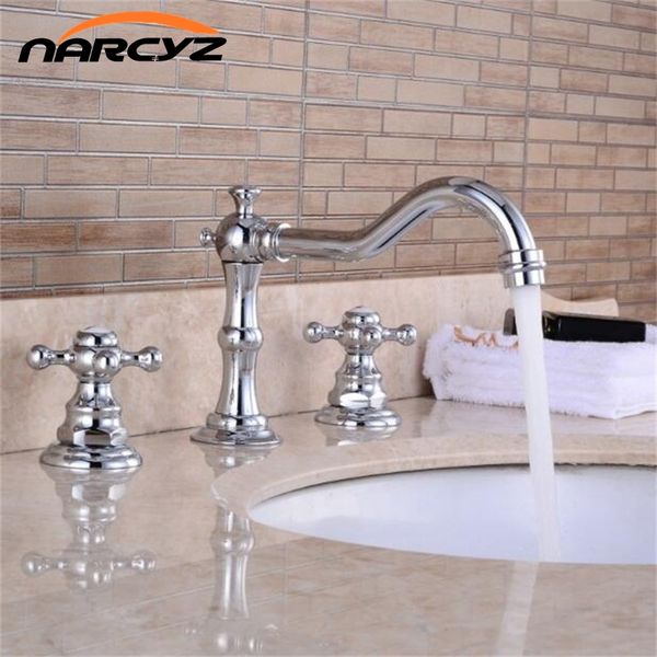 basin faucet chrome color solid brass faucet antique european basin mixer double handle deck bathroom sink mixer tap xr8223
basin faucet chrome color solid brass faucet antique european basin mixer double handle deck bathroom sink mixer tap xr8223