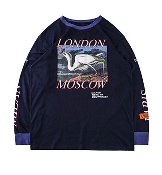 Heron Preston Designer Pullover Casual Printed Sweatshirts Male Red-crowned Crane Patterns Printed Oversize Hip Hop Pullover
Heron Preston Designer Pullover Casual Printed Sweatshirts Male Red-crowned Crane Patterns Printed Oversize Hip Hop Pullover
