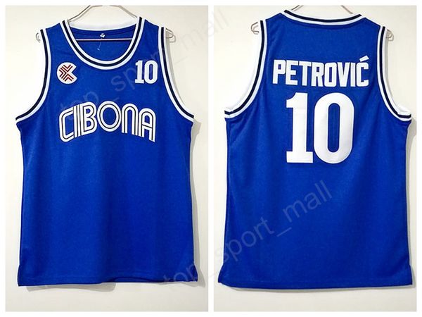 college 10 drazen petrovic jersey men basketball university cibona zagreb jerseys team blue sport on, Black
college 10 drazen petrovic jersey men basketball university cibona zagreb jerseys team blue sport on, Black