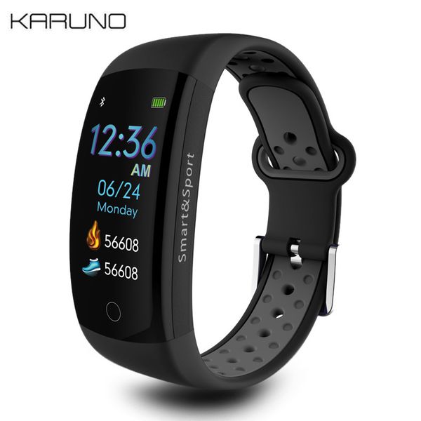 karuno q6s smart bracelet colors 3d dynamic blood pressure heart rate monitor wristband waterproof sports fitness watch band, Slivery;brown
karuno q6s smart bracelet colors 3d dynamic blood pressure heart rate monitor wristband waterproof sports fitness watch band, Slivery;brown