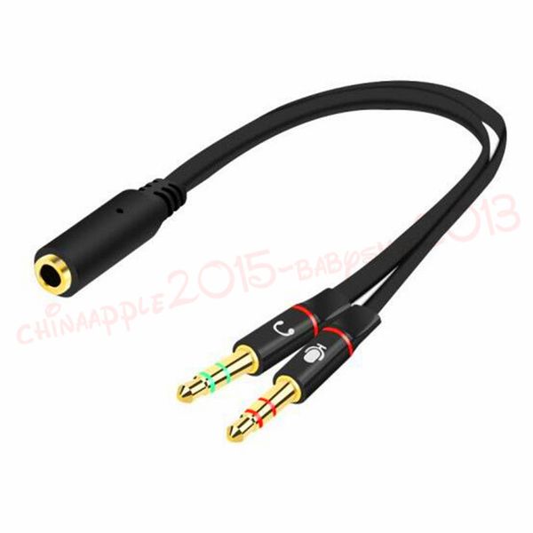 3,5 мм аудио сплиттер кабель 2 мужской для 1 женского y splitter aux cable adapter jack для планшетных пк портативного мобильного телефона
3,5 мм аудио сплиттер кабель 2 мужской для 1 женского y splitter aux cable adapter jack для планшетных пк портативного мобильного телефона