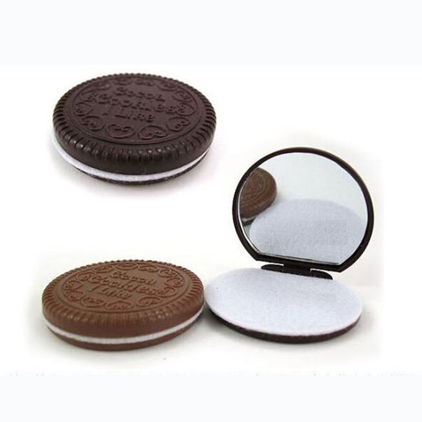 women makeup tool pocket mirror makeup mirror mini dark brown cute chocolate cookie shaped with comb lady p27
women makeup tool pocket mirror makeup mirror mini dark brown cute chocolate cookie shaped with comb lady p27