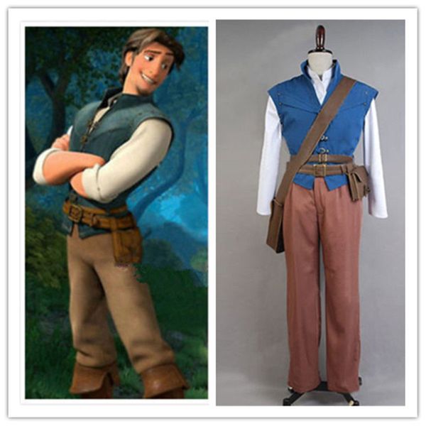 tangled rapunzel flynn rider cosplay costume daily hunting full set, Black;red
tangled rapunzel flynn rider cosplay costume daily hunting full set, Black;red