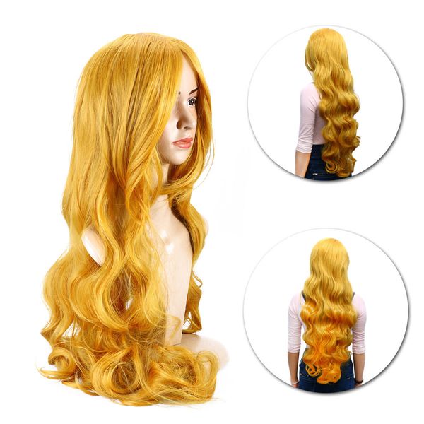 80 cm long wave hair wig cosplay wig curly hairpiece for female lady women, Black
80 cm long wave hair wig cosplay wig curly hairpiece for female lady women, Black