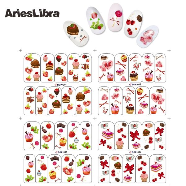 nail stickers bop 011-014 candy&cakes 4 sheets in one water transfer decal diy art nail tips decoration, Black
nail stickers bop 011-014 candy&cakes 4 sheets in one water transfer decal diy art nail tips decoration, Black