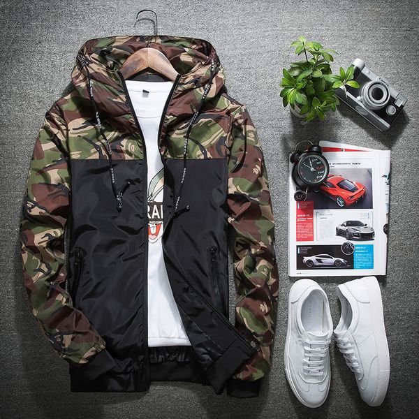 new fashion men jacket casual luxury designer jackets windbreaker camouflage mens spring and autumn coat outdoor sportswear baseball ja325n, Black;brown
new fashion men jacket casual luxury designer jackets windbreaker camouflage mens spring and autumn coat outdoor sportswear baseball ja325n, Black;brown