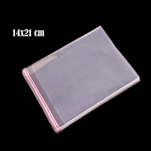 200 pcs 14 x 21 cm crystal clear poly cello bag 5.51" x 8.27" self adhesive seal opp plastic cellophane bags
200 pcs 14 x 21 cm crystal clear poly cello bag 5.51" x 8.27" self adhesive seal opp plastic cellophane bags