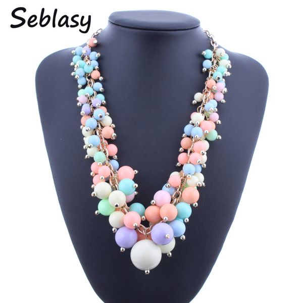 seblasy new fashion maxi colorful simulated pearl necklaces & pendants for women jewelry beach style bijoux collier, Golden;silver
seblasy new fashion maxi colorful simulated pearl necklaces & pendants for women jewelry beach style bijoux collier, Golden;silver