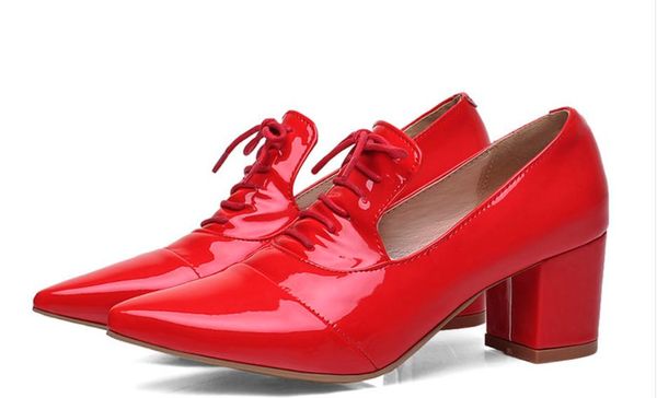 send 2017 spring new style fashion pointed end high heel coarse heel women's shoes, Black
send 2017 spring new style fashion pointed end high heel coarse heel women's shoes, Black