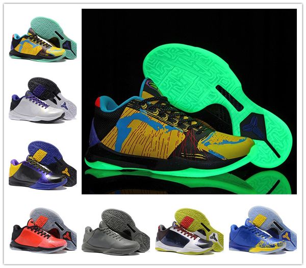 7 High quality kobe 5 MVP Champions All Stars Retired Wolf Grey the Road Master Classic Basketball Sneakers for KB 5s V AD Sports Shoes 7-12
7 High quality kobe 5 MVP Champions All Stars Retired Wolf Grey the Road Master Classic Basketball Sneakers for KB 5s V AD Sports Shoes 7-12