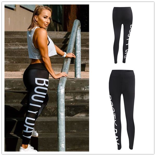 women's long slim hip letter printing leggings casual fashion sports high waist jogging yoga pants, Black;white
women's long slim hip letter printing leggings casual fashion sports high waist jogging yoga pants, Black;white