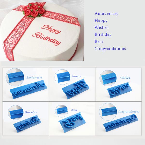6 pcs plastic fondant cuttter handwriting letter cake mold fondant mold cake decorating tools sugarcraft bakeware
6 pcs plastic fondant cuttter handwriting letter cake mold fondant mold cake decorating tools sugarcraft bakeware