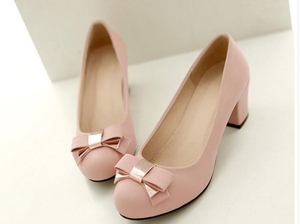 send princess bowknot shoes 2018 spring summer autumn new style middle heel single shoes shallow mouth coarse heel women's shoes., Black
send princess bowknot shoes 2018 spring summer autumn new style middle heel single shoes shallow mouth coarse heel women's shoes., Black