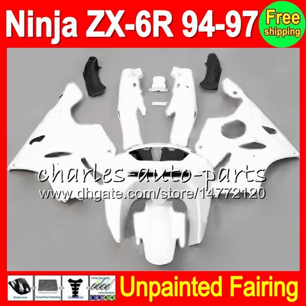 8gifts unpainted full fairing kit for kawasaki zx-6r 94-97 zx6r zx 6r 6 r 94 95 96 97 1994 1995 1996 1997 fairings bodywork body kit
8gifts unpainted full fairing kit for kawasaki zx-6r 94-97 zx6r zx 6r 6 r 94 95 96 97 1994 1995 1996 1997 fairings bodywork body kit