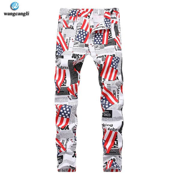 mens 2018 fashion jeans american flag print jeans stretch slim casual five-pointed star big size pants for men camouflage, Blue
mens 2018 fashion jeans american flag print jeans stretch slim casual five-pointed star big size pants for men camouflage, Blue