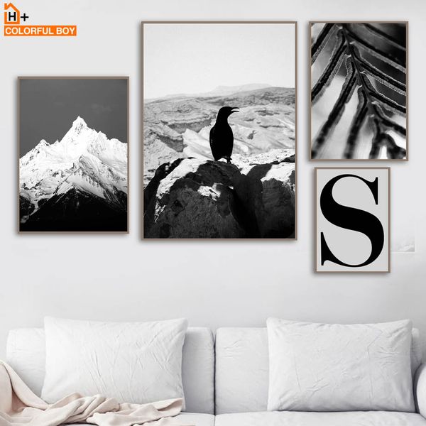 colorfulboy bird snow hill nordic posters and prints wall art canvas painting black white wall pictures for living room decor
colorfulboy bird snow hill nordic posters and prints wall art canvas painting black white wall pictures for living room decor