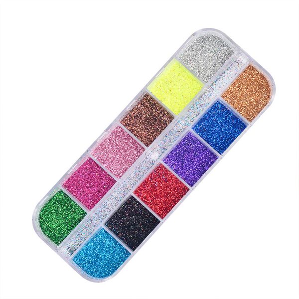 #501 2018 new fashion 12 color set powder flash powder small laser nail polish hip, Silver;gold
#501 2018 new fashion 12 color set powder flash powder small laser nail polish hip, Silver;gold