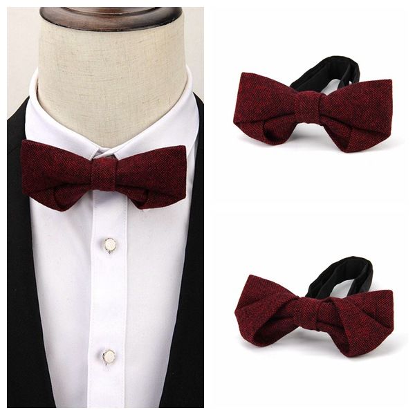 veektie novelty 65% wool bowtie tuxedo suit wedding party bow tie for men burgundy gentlemen business meeting accessories cravat, Black;blue
veektie novelty 65% wool bowtie tuxedo suit wedding party bow tie for men burgundy gentlemen business meeting accessories cravat, Black;blue