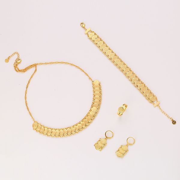 new classic arab coin jewelry sets gold color necklace & bracelet earrings ring middle eastern muslim coin accessories, Silver
new classic arab coin jewelry sets gold color necklace & bracelet earrings ring middle eastern muslim coin accessories, Silver
