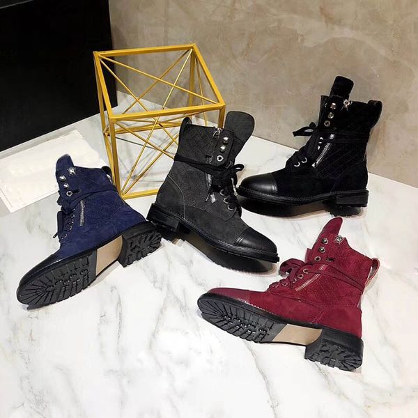 luxury branded full leather women's boots designer style fashion female short boots ladies shoes eur 35-41, Black
luxury branded full leather women's boots designer style fashion female short boots ladies shoes eur 35-41, Black