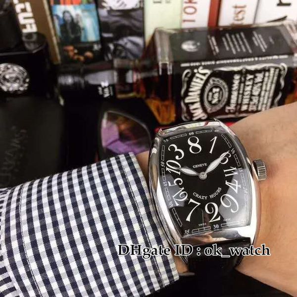 8 стилей новый 42мм 8880 ch crazy hours автоматические мужские часы с черным циферблатом тип барреля стальной корпус черный кожаный ремешок, Slivery;brown
8 стилей новый 42мм 8880 ch crazy hours автоматические мужские часы с черным циферблатом тип барреля стальной корпус черный кожаный ремешок, Slivery;brown
