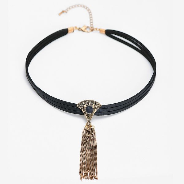 women hip hop choker necklace old silver gold plated temperament tassel pendant choker necklace jewelry factory direct wholesale
women hip hop choker necklace old silver gold plated temperament tassel pendant choker necklace jewelry factory direct wholesale