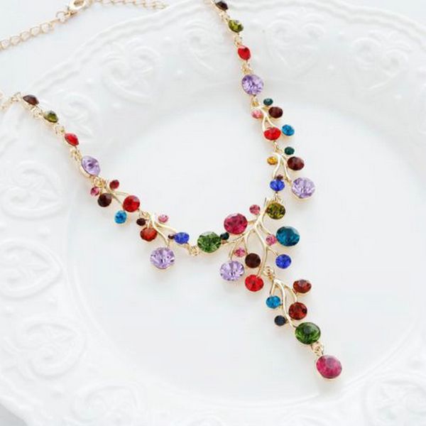 fashion y-type crystal bib collar choker necklace women long chain pendant statement necklace nice gift, Silver
fashion y-type crystal bib collar choker necklace women long chain pendant statement necklace nice gift, Silver