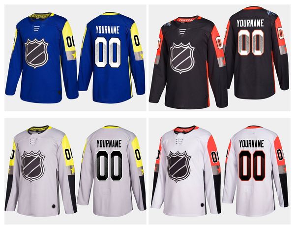 personalized 2018 all-star game jerseys white blue black grey custom stitched any name number hockey jersey embroidery logos, Black;red
personalized 2018 all-star game jerseys white blue black grey custom stitched any name number hockey jersey embroidery logos, Black;red