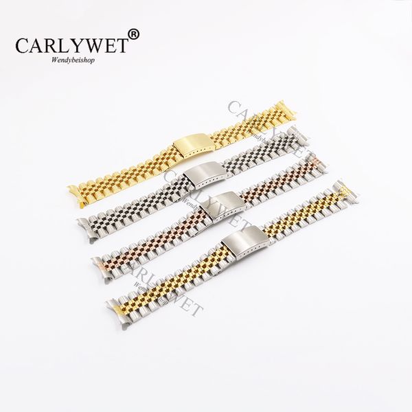 CARLYWET 19 20 22мм Two Tone Hollow Изогнутые End Solid Винт ссылки Замена Часы ремешок Ремешок Стар
CARLYWET 19 20 22мм Two Tone Hollow Изогнутые End Solid Винт ссылки Замена Часы ремешок Ремешок Стар