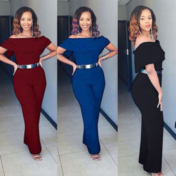 hirigin women plus size jumpsuits off shoulder short sleeve wide leg long rompers, Black;white
hirigin women plus size jumpsuits off shoulder short sleeve wide leg long rompers, Black;white