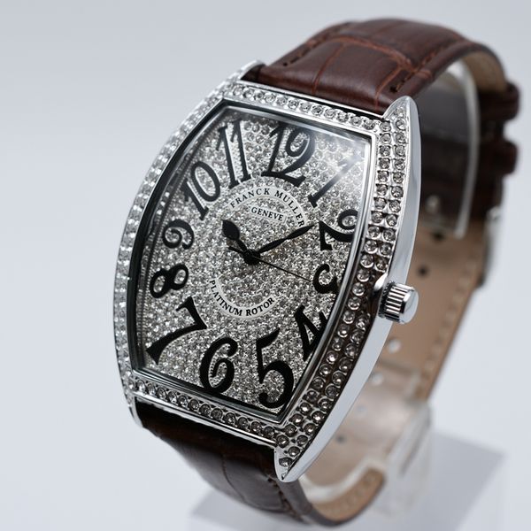 

Высокое качество кварц кожа Марка AAA роскошные мужские часы мода Алмаз мужчины платье дизайнер часы Оптовая горячие продажа мужские подарки наручные часы