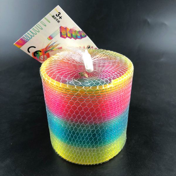 big rainbow circle 9cm colorful rainbow plastic magic slinky kids children classic development educational toy christmas gifts dhl 36pcs
big rainbow circle 9cm colorful rainbow plastic magic slinky kids children classic development educational toy christmas gifts dhl 36pcs